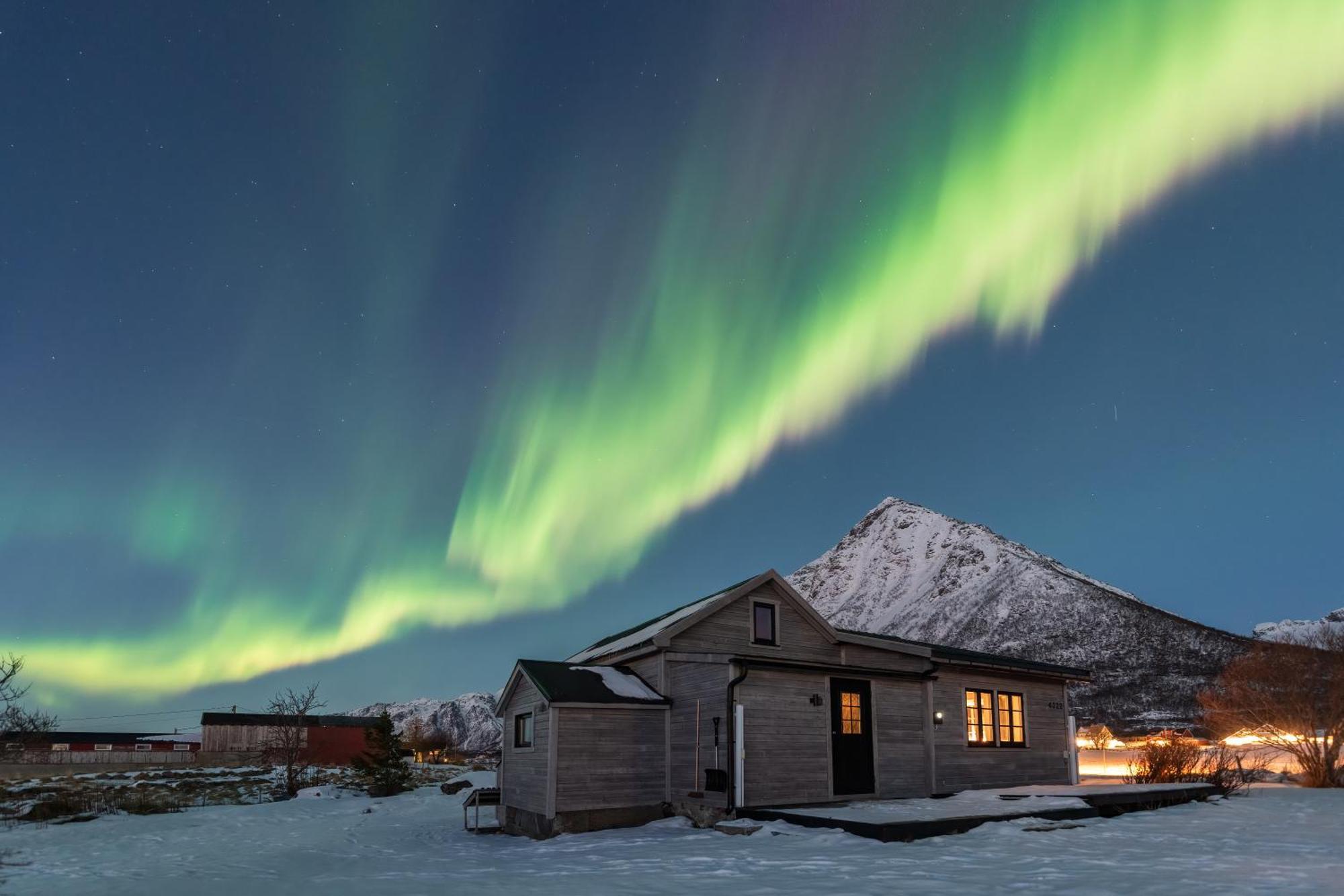 Koselig Bolig I Lofoten / Vesteralen Stronstad i Vesteralen المظهر الخارجي الصورة